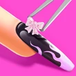 3D-Acrylic-Nail:-Nail-Art